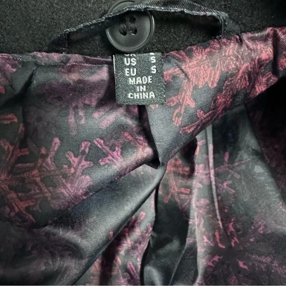 Feraud Gianni Coat S Men’s black double breasted‎